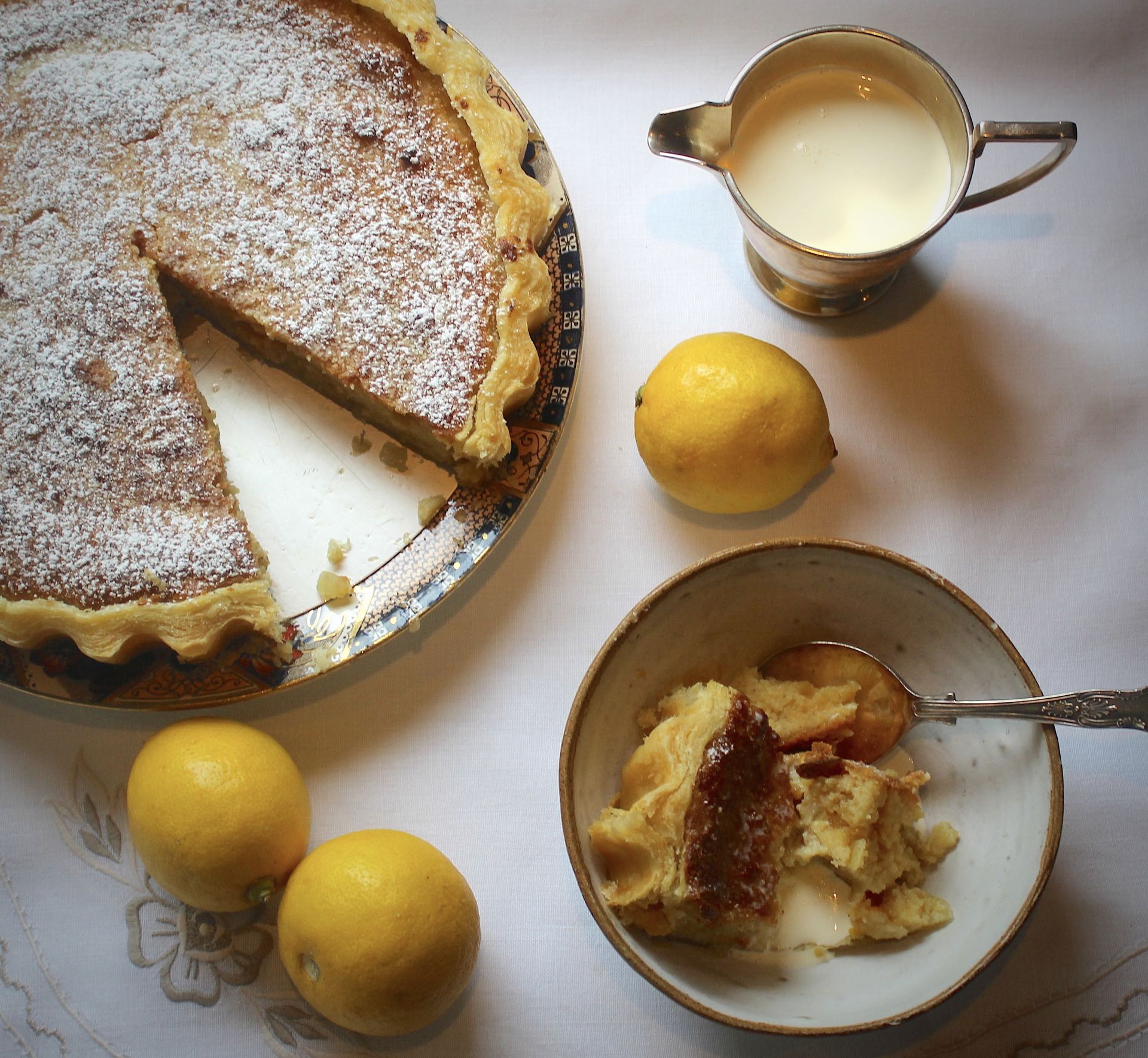 Georgian lemon pudding recipe - Pies, Puddings and Pottages