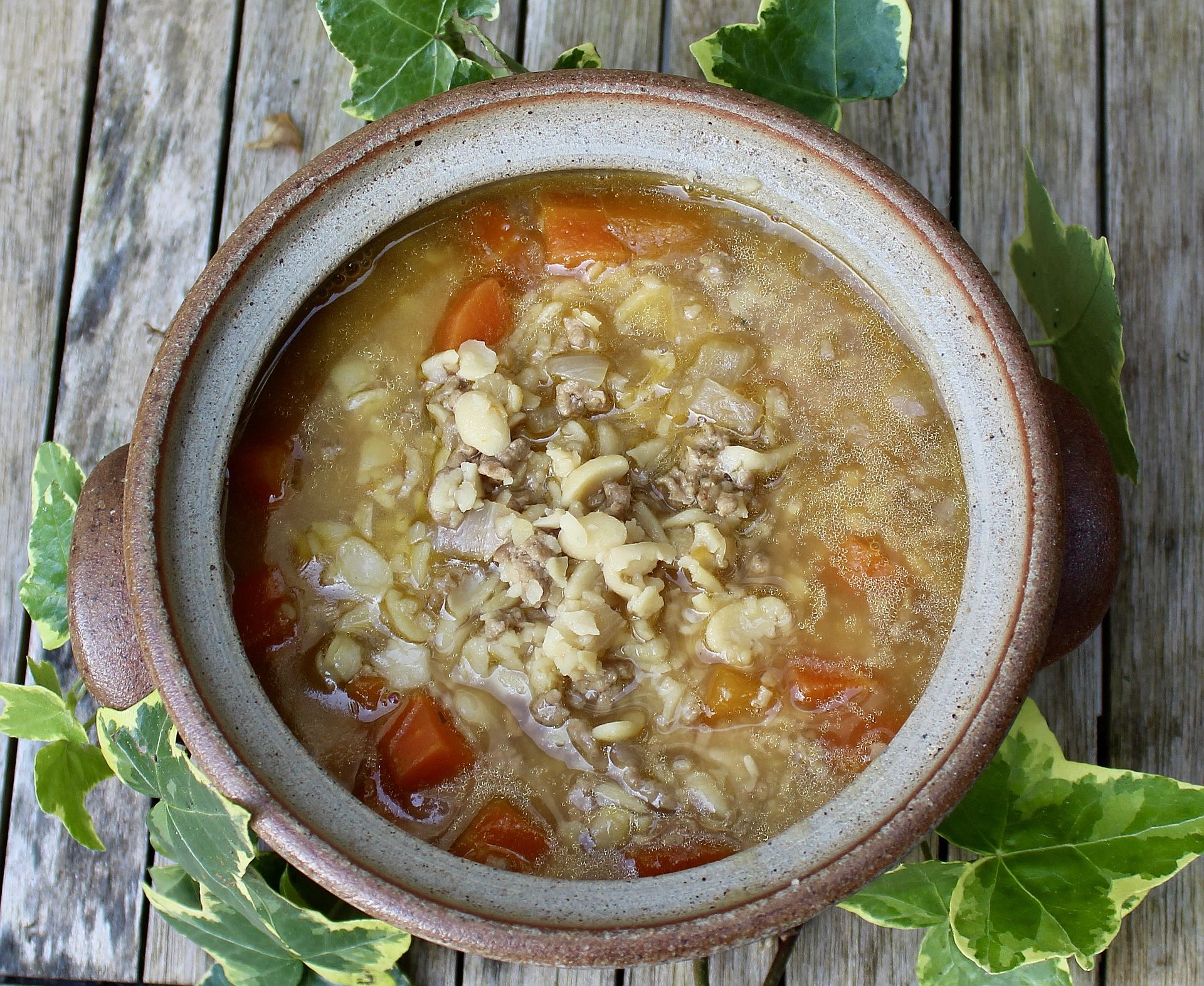 Bean soup (Beanen Briw) recipe - Pies, Puddings and Pottages